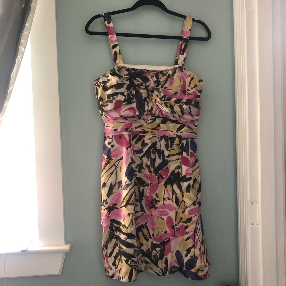 Floral banana republic dress